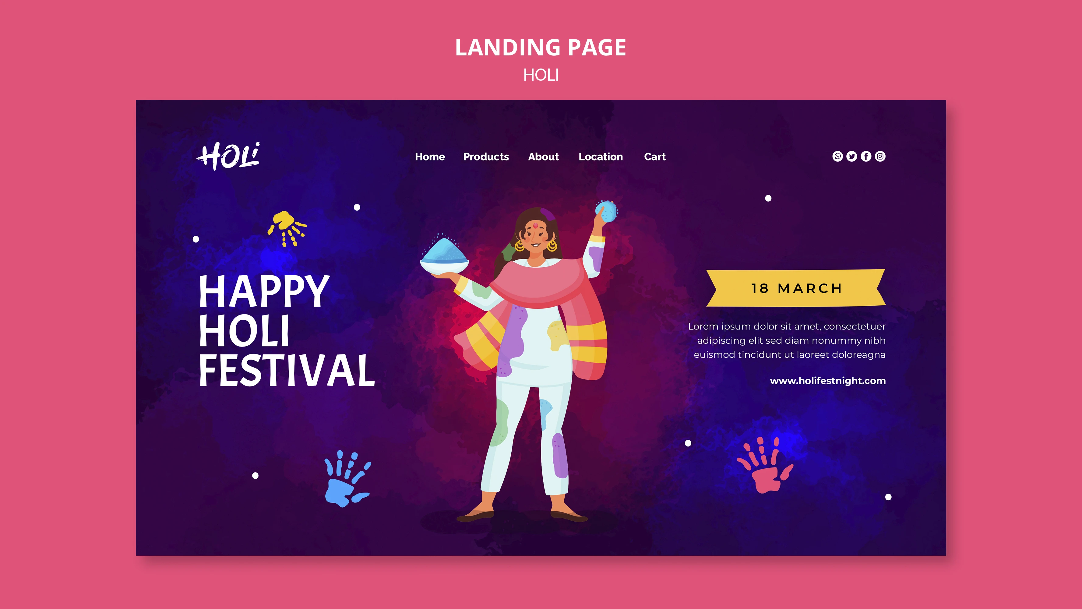 Festivals Infographic Post: A Creative Way to Celebrate & Connect